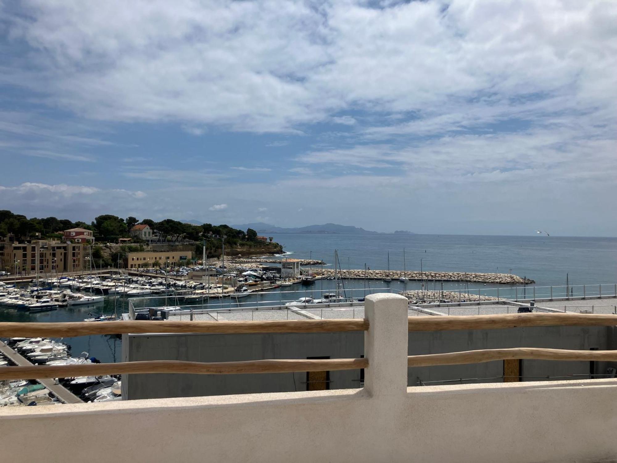T2 Vue Sur Le Port Jacuzzi Terrasse Et Parking Apartment Carry-le-Rouet Exterior photo